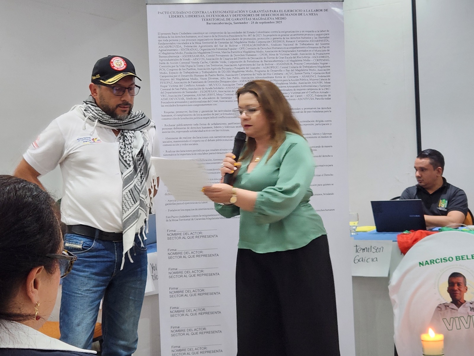 Ministerio del Interior impulsa pacto de no agresión para proteger a las organizaciones sociales del Magdalena Medio